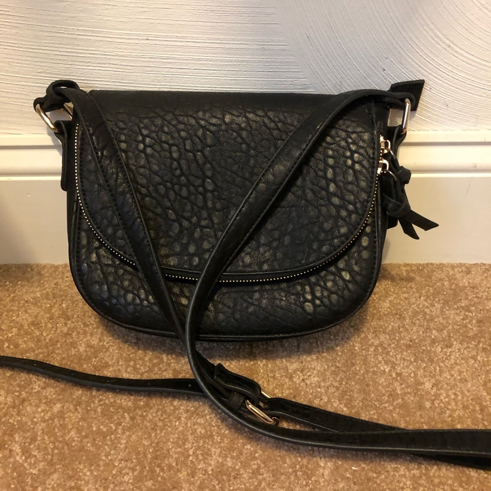 Black crossbody bag